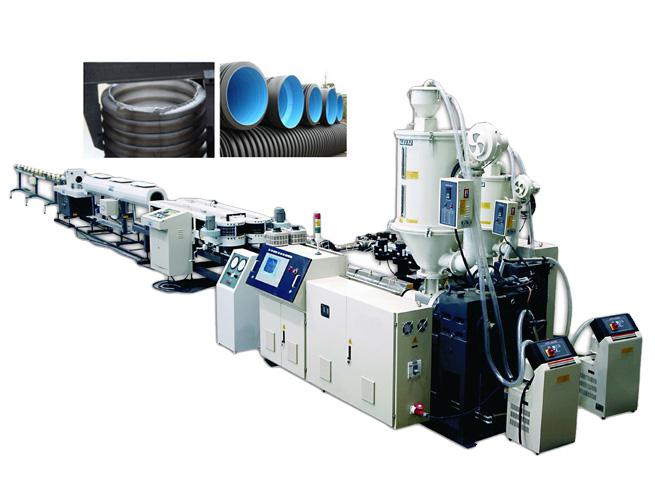 Double Wall Corrugated Pipe Making Machine