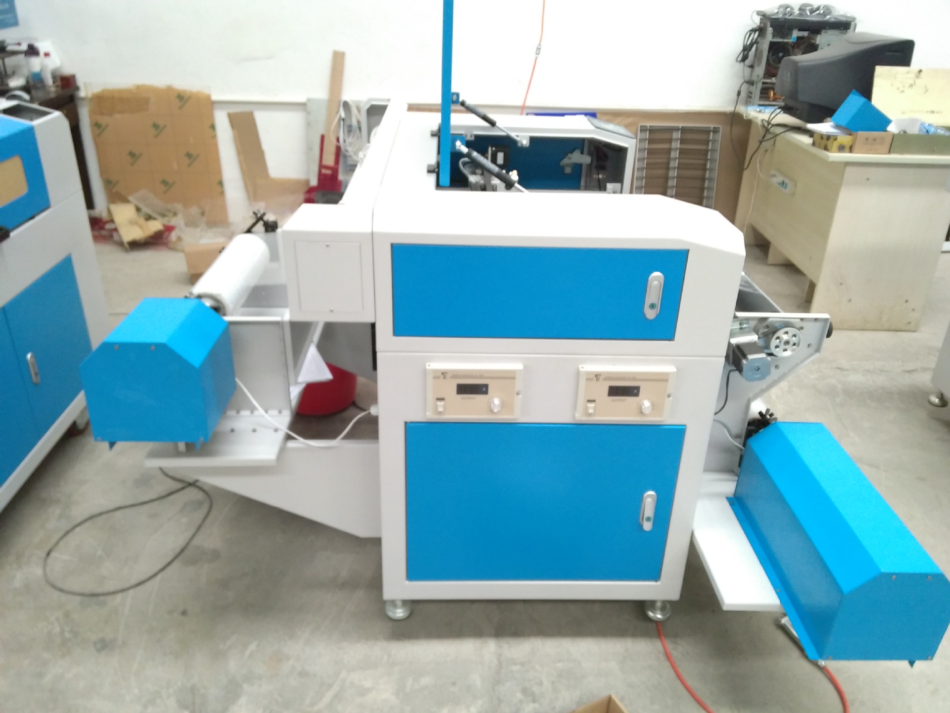 Customer ordered Film punching machine