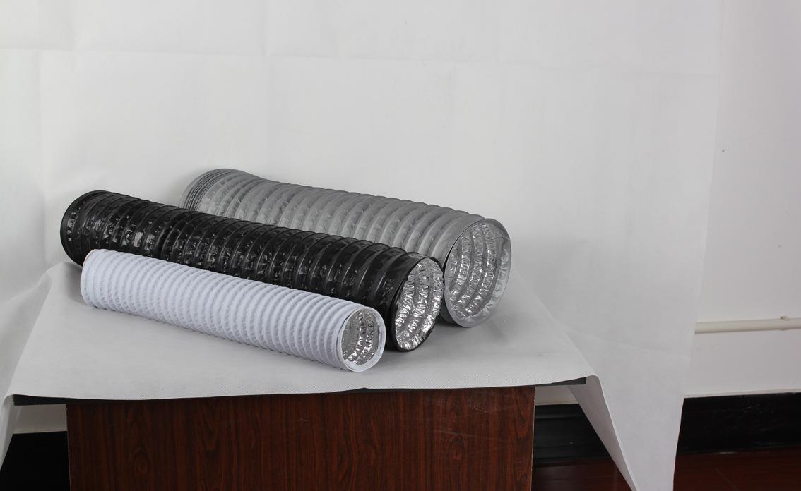 Dongying customer PVC Exhaust pipe equipment Produced product